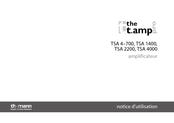 Thomann the t.amp TSA 2200 Notice D'utilisation