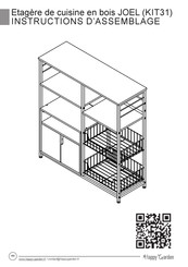 Happy Garden JOEL KIT31 Instructions D'assemblage