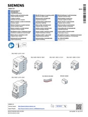 Siemens SIRIUS ACT 3SU14 Série Instructions De Service Originales