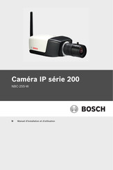 Bosch NBC-255-W Manuel D'installation Et D'utilisation