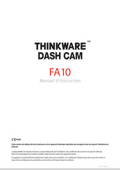 Thinkware FA10 Manuel D'instruction