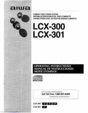 Aiwa LCX-301 Mode D'emploi