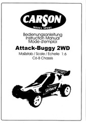 Carson Attack-Buggy 2WD Mode D'emploi