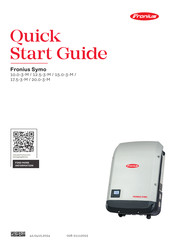 Fronius Symo 10.0-3-M Mode D'emploi