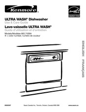 Kenmore ULTRA WASH 665.7436 Serie Guide D'utilisation Et D'entretien