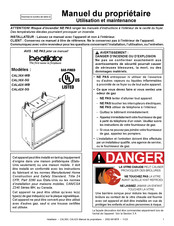 Heatilator CAL36X-WB Manuel Du Propriétaire