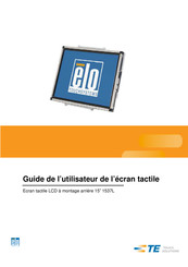 Elo Touch Solutions 1537L Guide De L'utilisateur