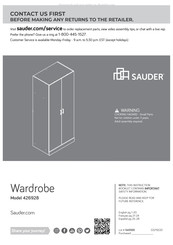 Sauder 426928 Instructions De Montage