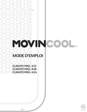 Movincool CLIMATE PRO K24 Mode D'emploi