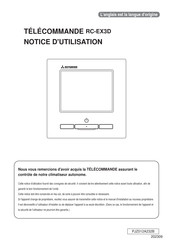 Mitsubishi Heavy Industries RC-EX3D Notice D'utilisation