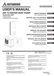 Mitsubishi Heavy Industries FDCM100VNX-W Manuel De L'utilisateur