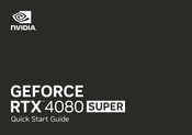 Nvidia GeForce RTX 4080 SUPER Guide De Démarrage Rapide