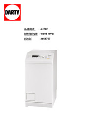 Miele 3653757 Mode D'emploi