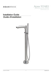 aquabrass Apex 91N85 Guide D'installation