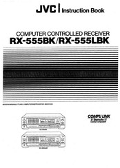JVC COMPU LINK RX-555LBK Mode D'emploi