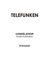 Telefunken TFKV254T Guide D'utilisation