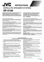 JVC SP-X100 Mode D'emploi
