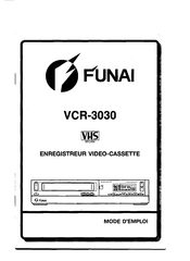 FUNAI VCR-3030 Mode D'emploi