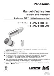 Panasonic PT-JW130FBE Manuel D'utilisation