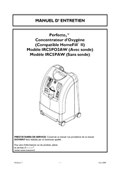 Invacare Perfecto2 IRC5PAW Manuel D'entretien