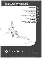 Sportplus SP-MR-1200-B Instructions D'utilisation