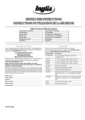 Inglis IV86001 Instructions D'utilisation