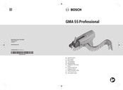 Bosch GMA 55 Professional Notice Originale