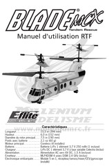 E-FLITE Blade MCX Tandem Rescue Mode D'emploi