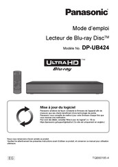 Panasonic DP-UB424 Mode D'emploi