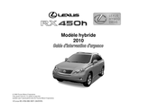 Lexus RX 450h 2010 Mode D'emploi