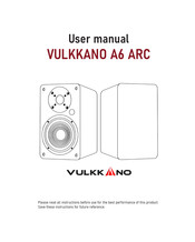 VULKKANO A6 ARC Mode D'emploi