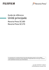 FujiFilm Revoria Press SC170 Guide De Référence