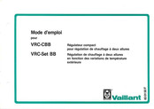 Vaillant VRC-CBB Mode D'emploi