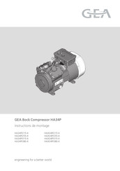 GEA HA34P/380-4 Instructions De Montage