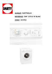 Electrolux EWF 127210 W Notice D'utilisation