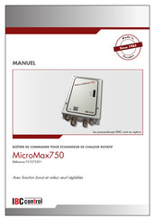 IBC control MicroMax750 Manuel