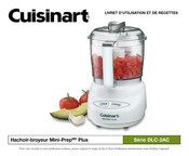 Cuisinart Mini-Prep Plus DLC-2AC Serie Livret D'utilisation