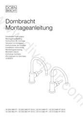 Dornbracht 33 513 882-FF 0010 Instructions De Montage