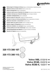 Westfalia Automotive 320 173 300 107 Notice De Montage Et D'utilisation