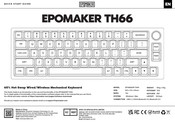 EPOMAKER TH66 Guide De Démarrage Rapide