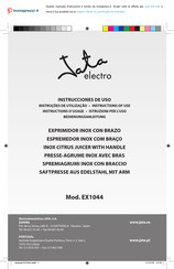 Jata electro EX1044 Instructions D'usage