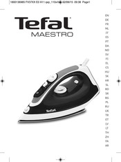 TEFAL Maestro FV37 Serie Mode D'emploi