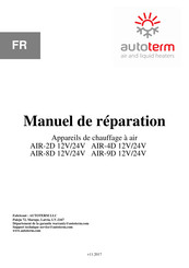 AUTOTERM AIR-8D 12V Manuel De Réparation