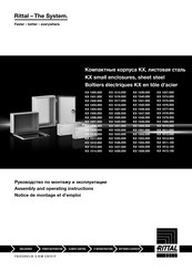 Rittal KX 1516.000 Notice De Montage Et D'emploi