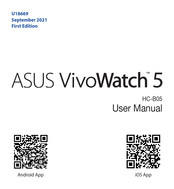 Asus VivoWatch 5 Mode D'emploi