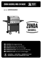 Mayer Barbecue MGG-241 BASIC Guide De Montage