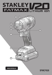 Stanley FATMAX SFMCF820 Traduction De La Notice D'instructions Originale