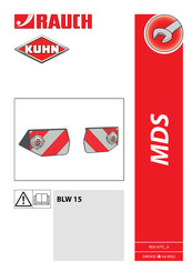 Rauch KUHN MDS BLW 15 Mode D'emploi