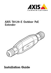 Axis T8129-E Guide D'installation