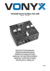 Vonyx 172.744 Manuel D'instructions